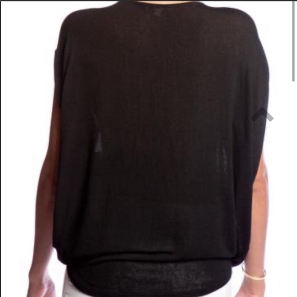 Ella Moss Icon Short Sleeve Tee Shirt Top Black - Picture 4 of 12